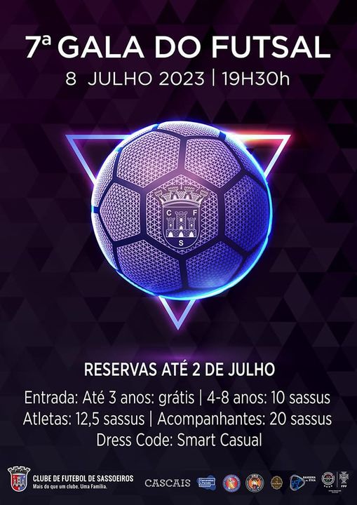 7ª Gala do Futsal – entrega de prémios 2022/23