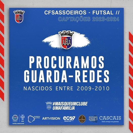 Captações de Guarda-Redes – Futsal